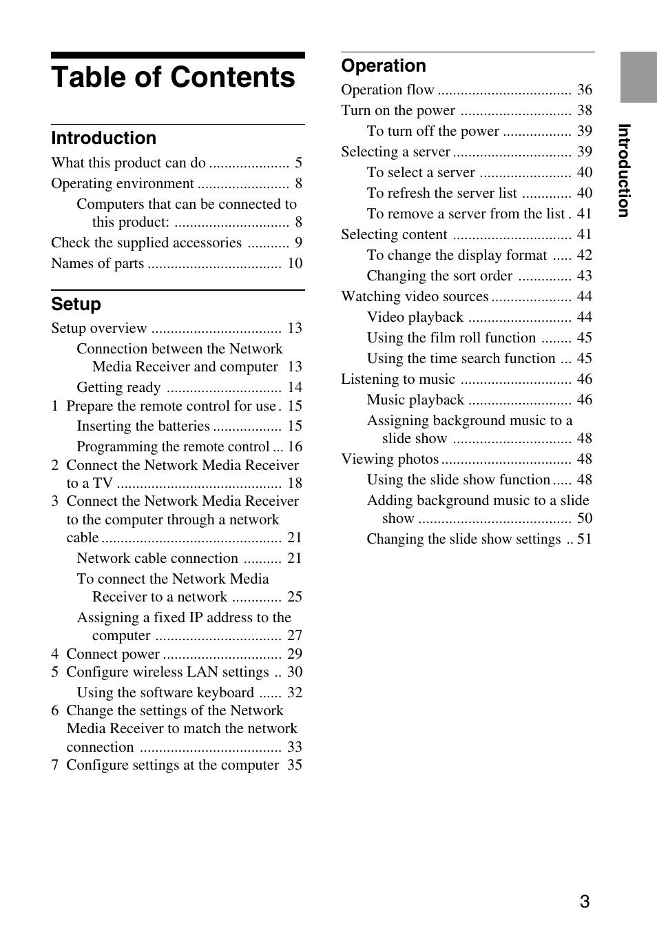 Sony VGP-MR200U/E User Manual | Page 3 / 69