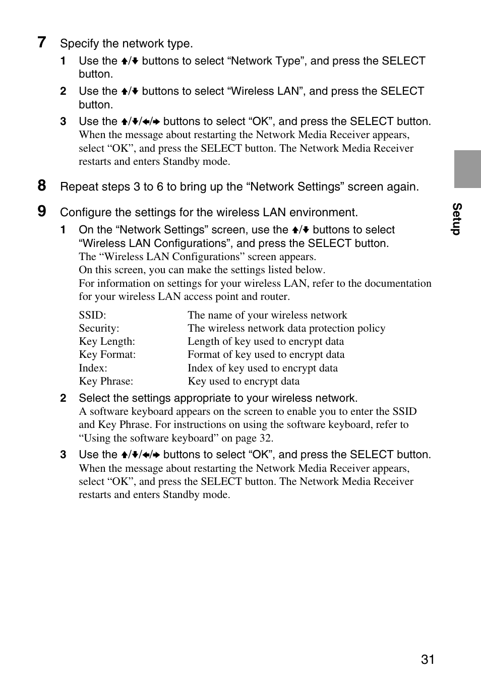 Sony VGP-MR200U/E User Manual | Page 31 / 69