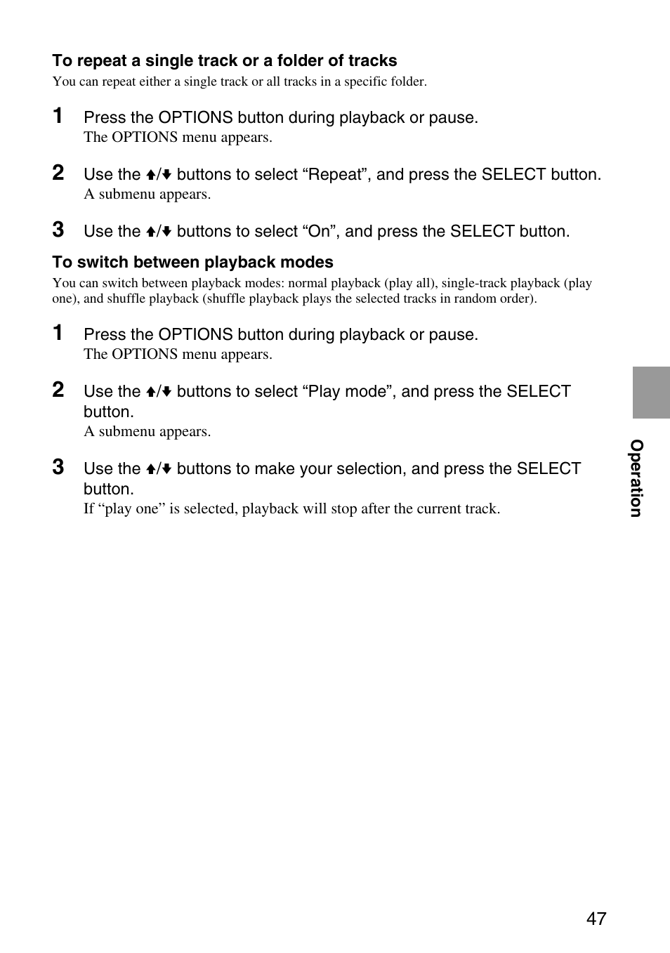 Sony VGP-MR200U/E User Manual | Page 47 / 69