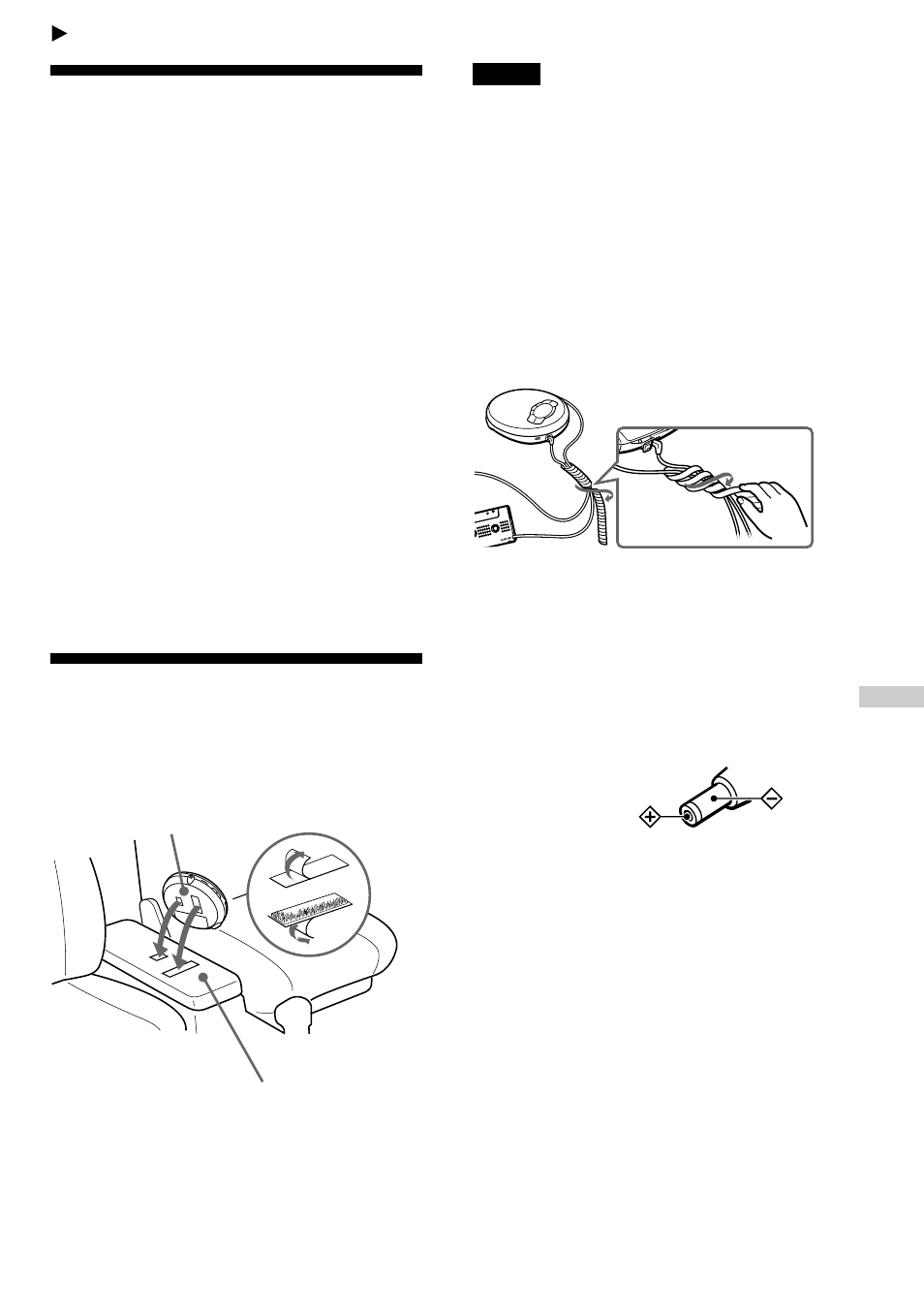 Installing in a car, Where to place your player, Mounting your player | Sony D-EJ616CK User Manual | Page 15 / 24