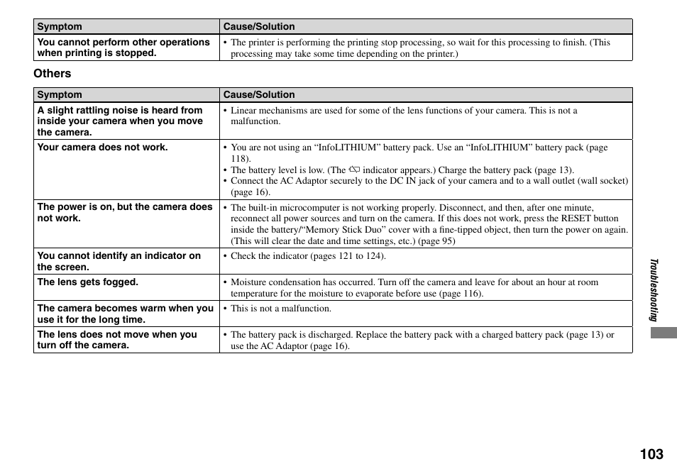 Sony Cyber-shot DSC-L1 User Manual | Page 103 / 128