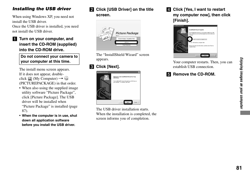 Sony Cyber-shot DSC-L1 User Manual | Page 81 / 128