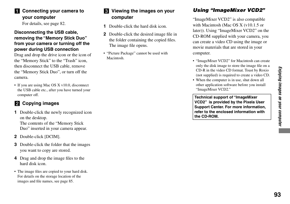 Sony Cyber-shot DSC-L1 User Manual | Page 93 / 128