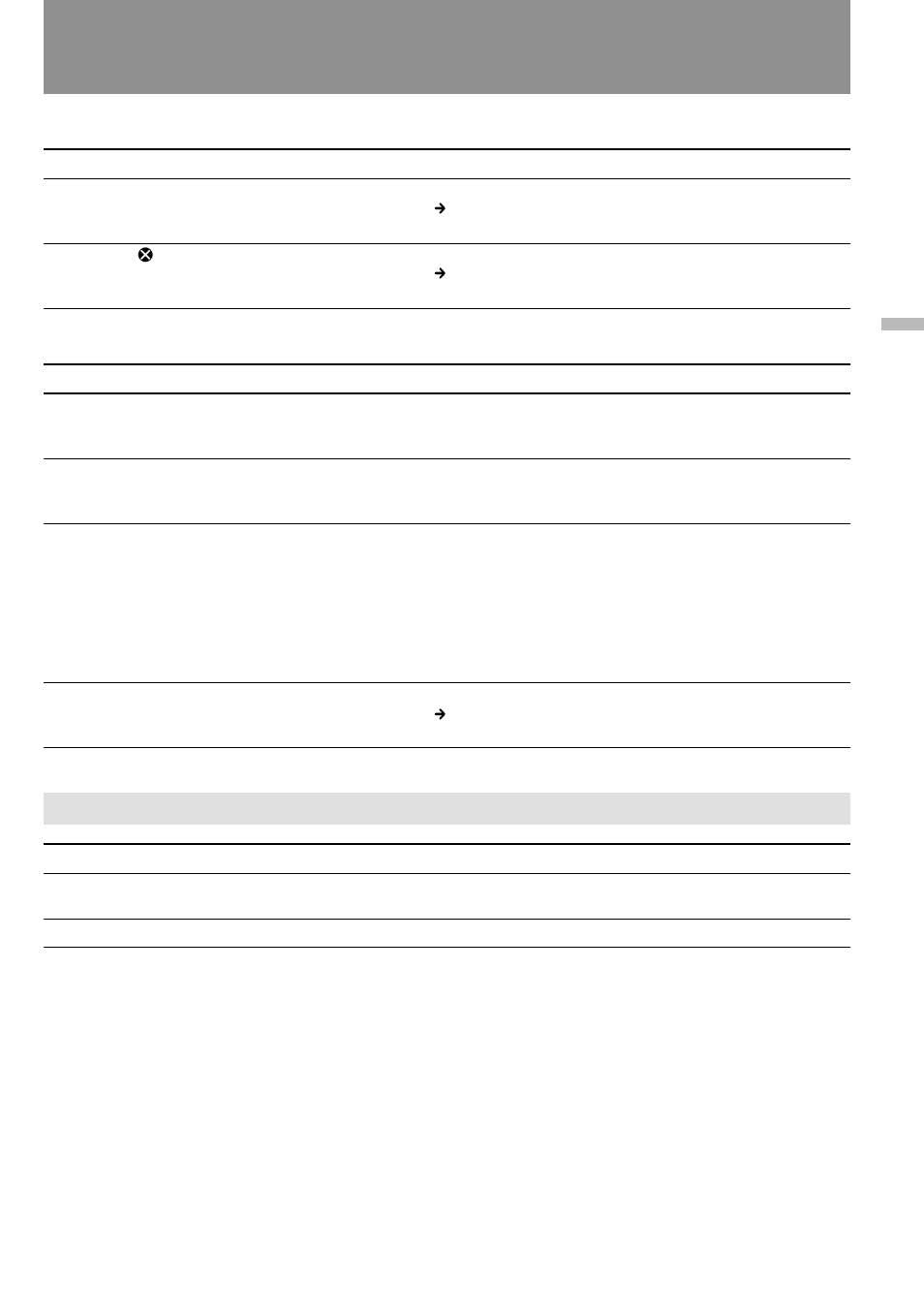 Solución de problemas, Cargador/adaptador de ca | Sony GV-D300 User Manual | Page 77 / 88