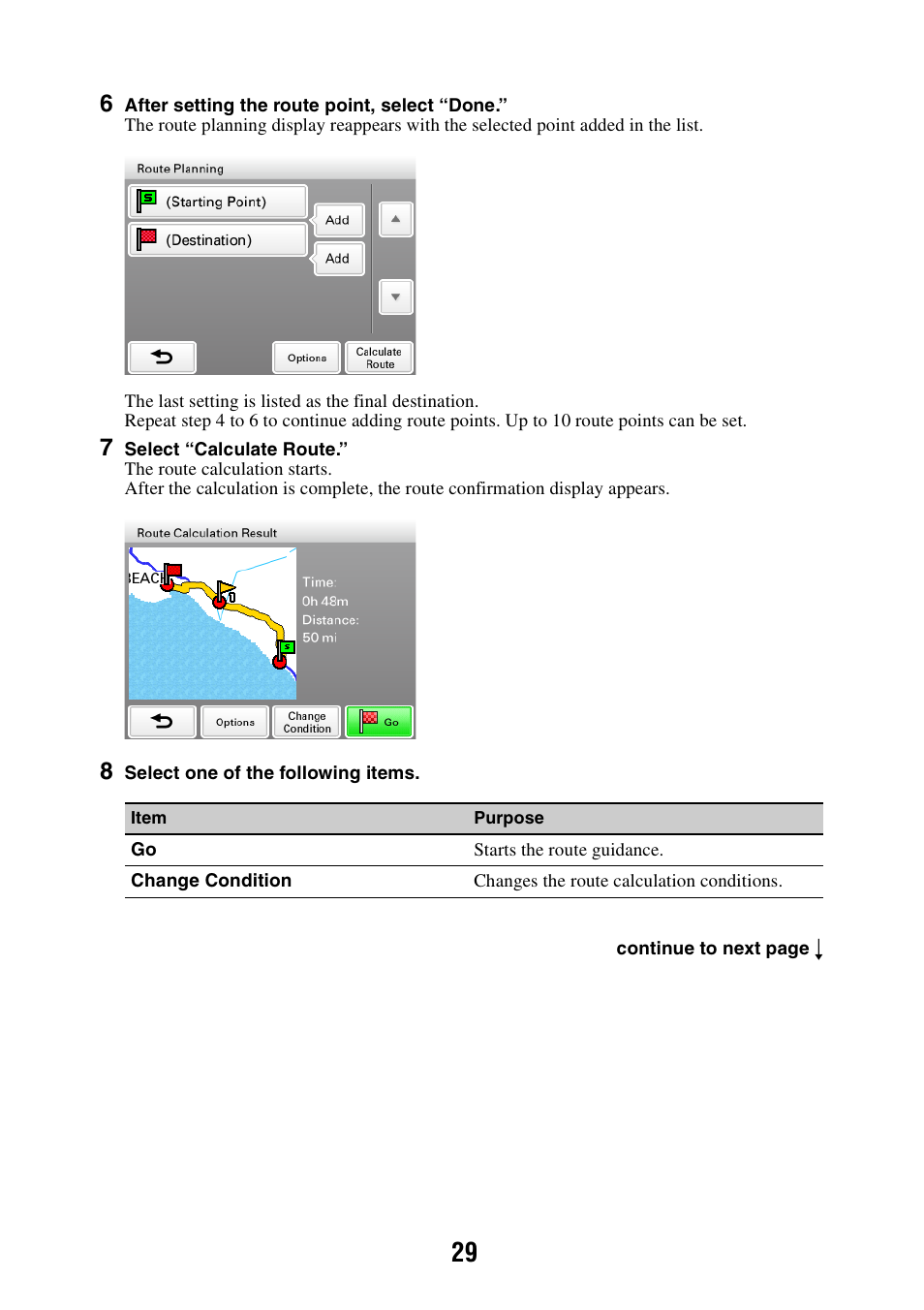 Sony NAV-U NV-U44 User Manual | Page 29 / 54