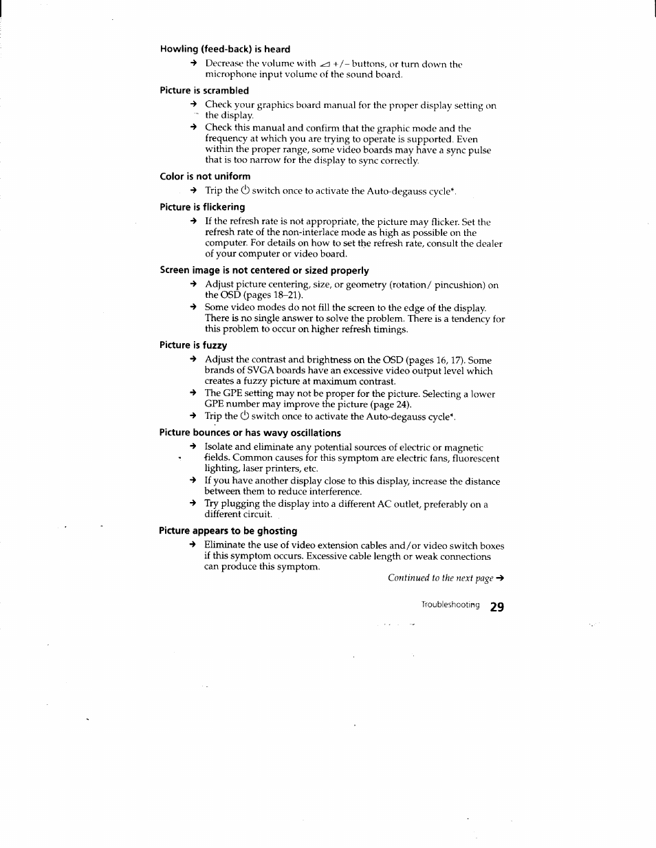 Sony CPD-220VS User Manual | Page 29 / 30