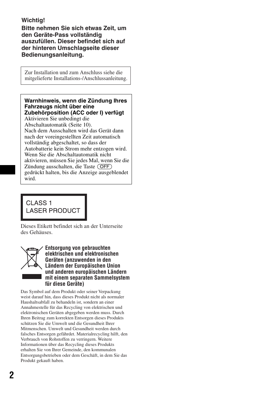 Sony CDX-GT111 User Manual | Page 16 / 76