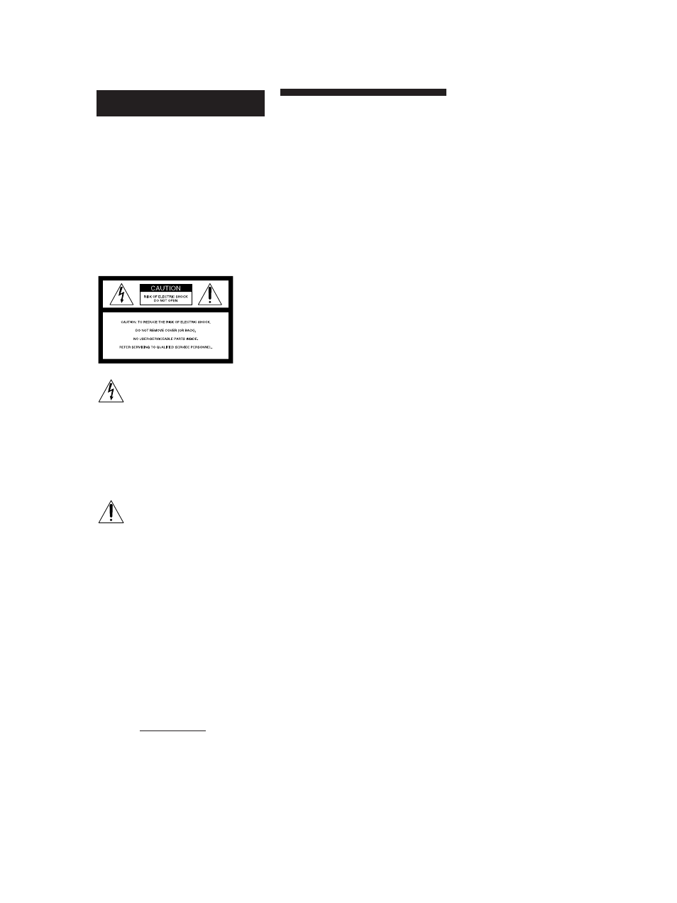 Precautions, Warning | Sony PS-LX300H User Manual | Page 2 / 34