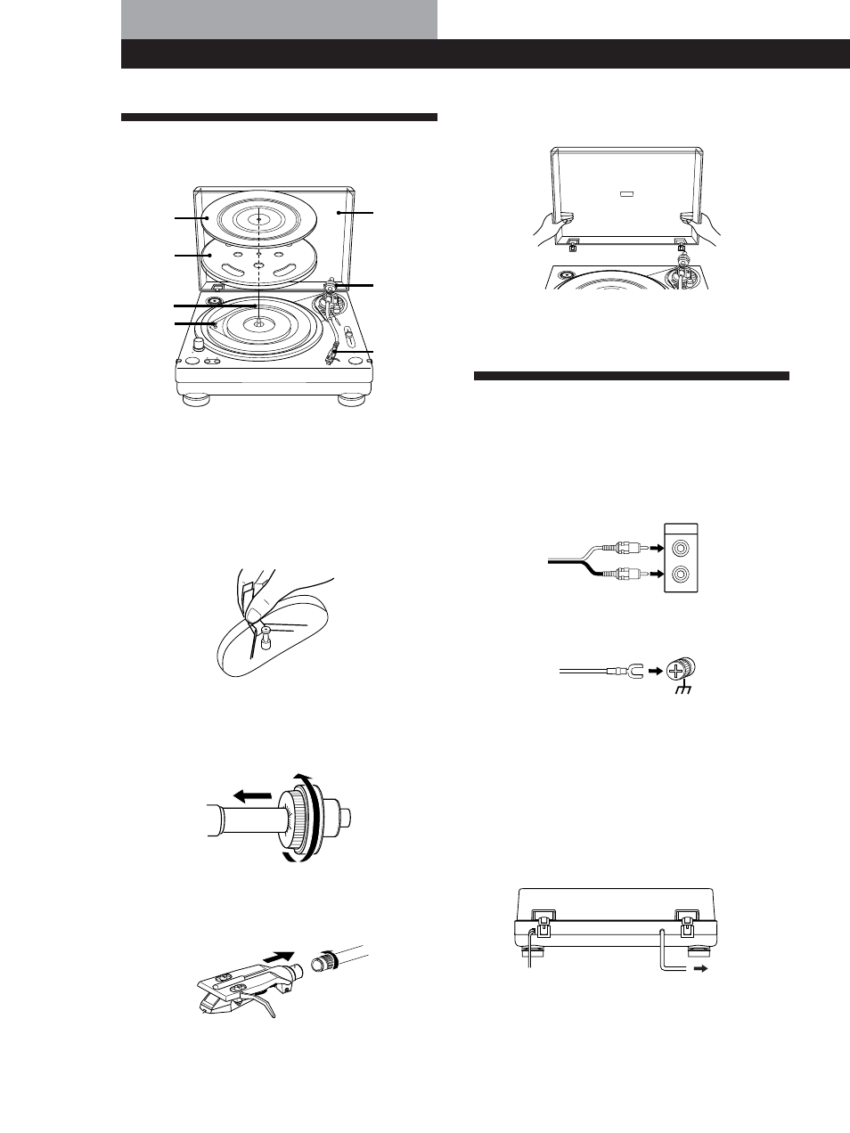 Sony PS-LX300H User Manual | Page 28 / 34