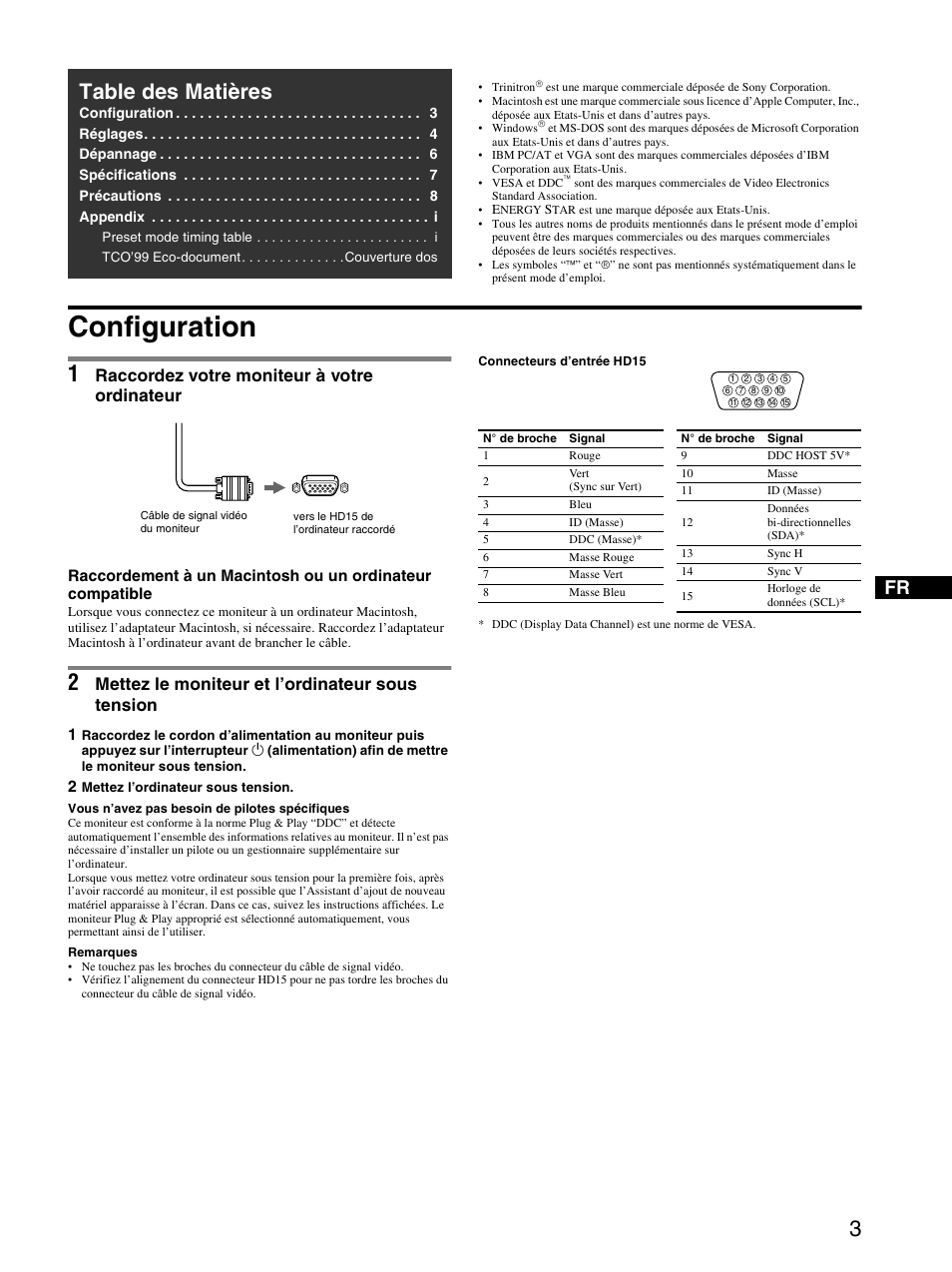 Sony CPD-E230 User Manual | Page 9 / 52