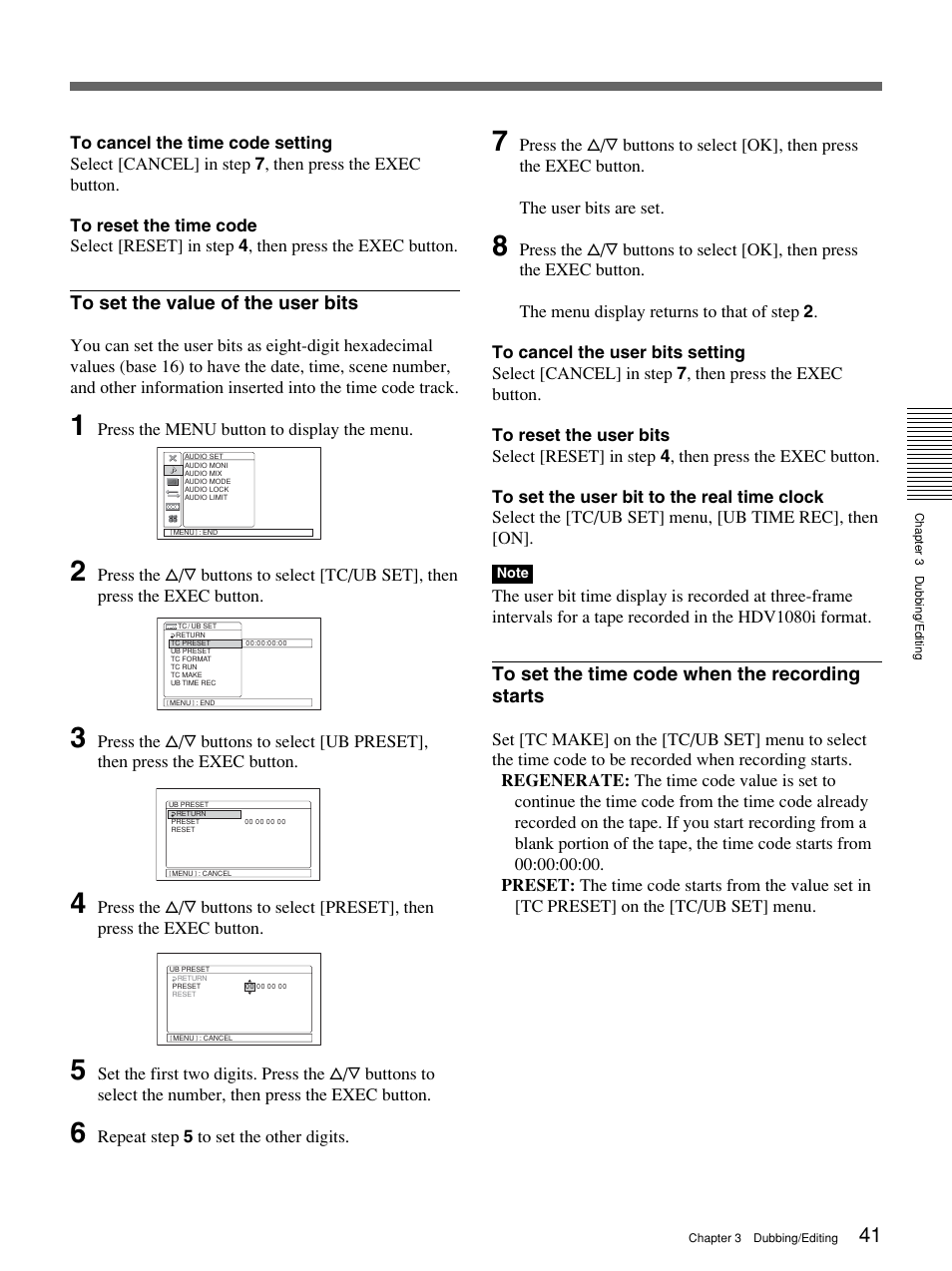 Sony 1080i User Manual | Page 41 / 76