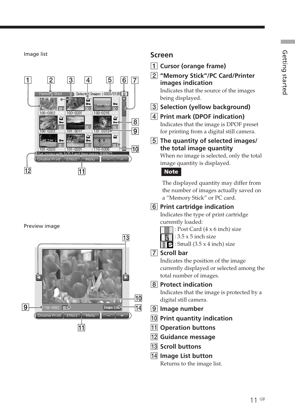 Sony DPP-EX7 User Manual | Page 11 / 99