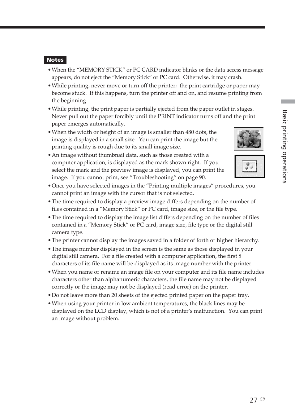 Sony DPP-EX7 User Manual | Page 27 / 99