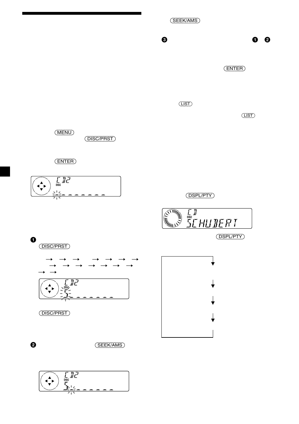 12 assegnazione di nomi ai cd | Sony MDX-CA580 User Manual | Page 102 / 152