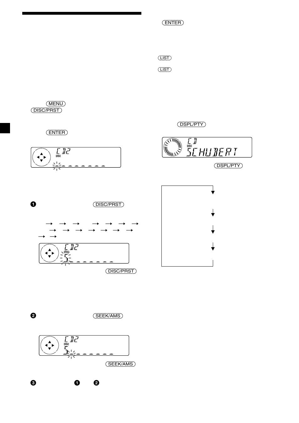 12 labelling a cd | Sony MDX-CA580 User Manual | Page 12 / 152