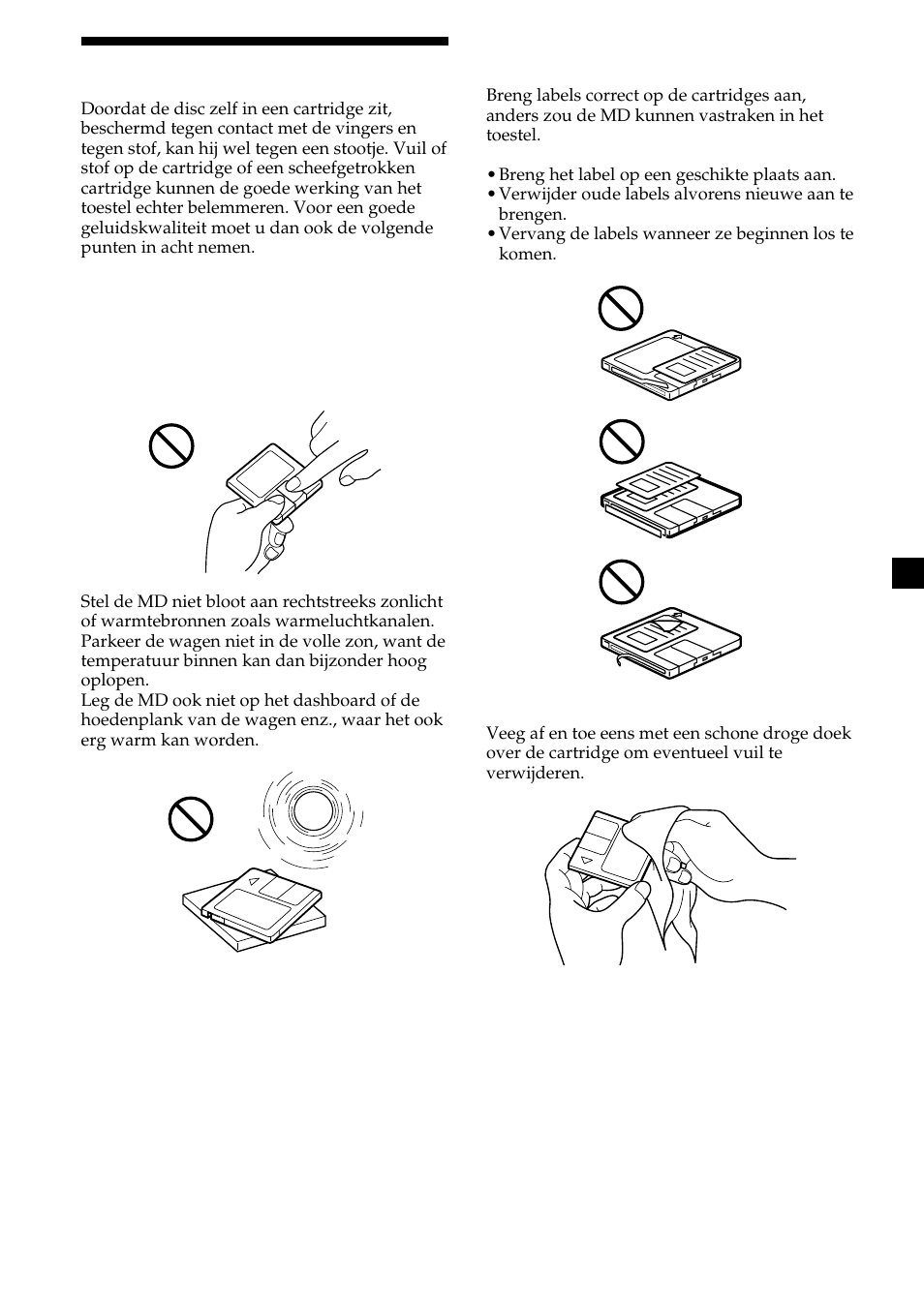 3opmerkingen over md | Sony MDX-CA580 User Manual | Page 123 / 152