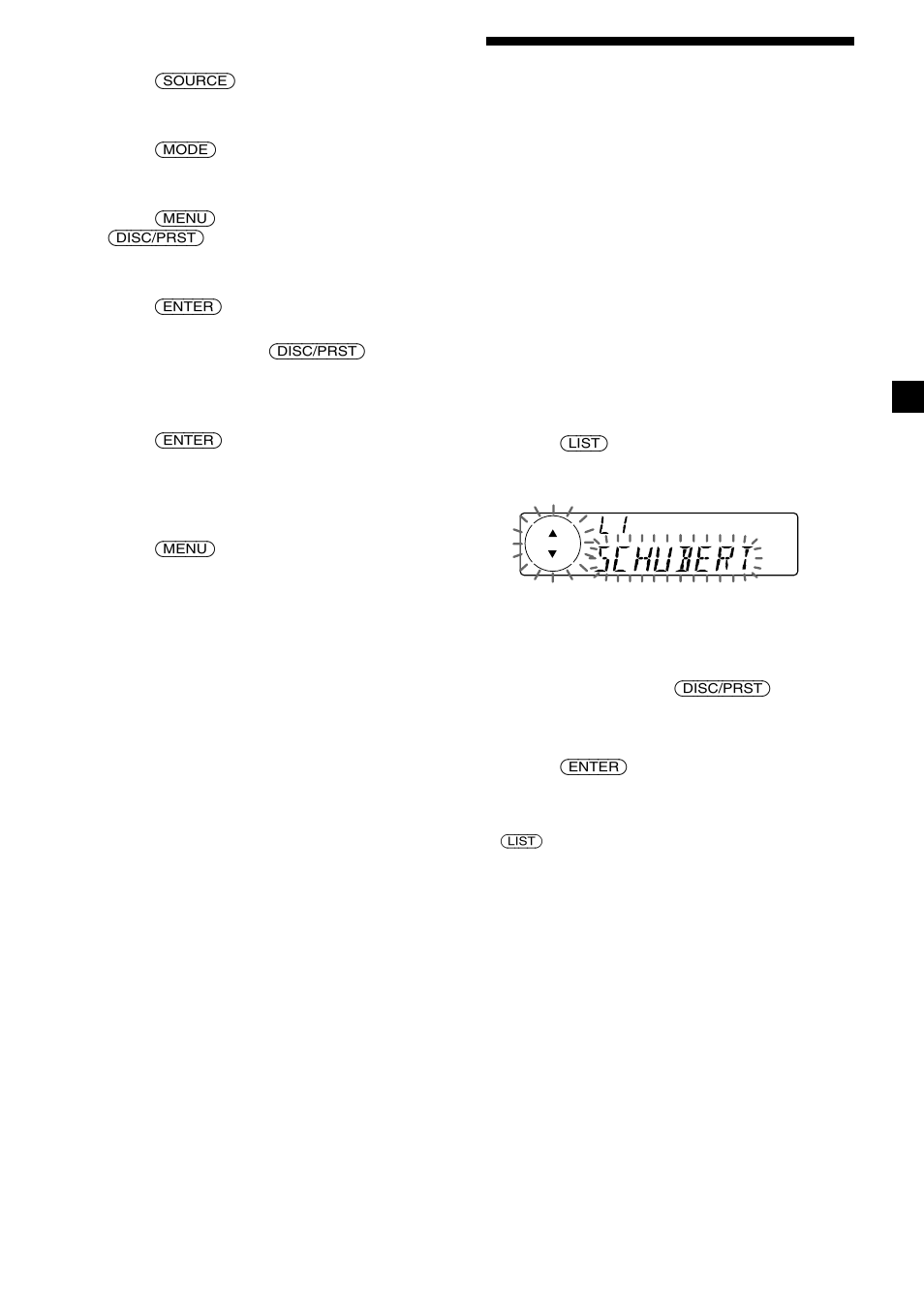 Locating a disc by name | Sony MDX-CA580 User Manual | Page 13 / 152