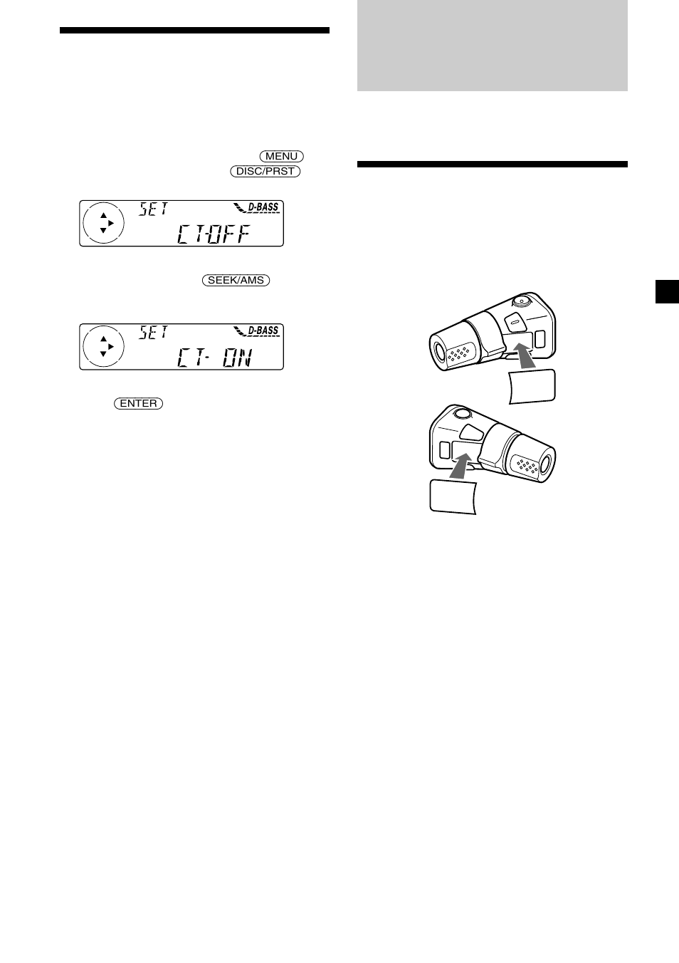 Other functions, Labelling the rotary commander, Setting the clock automatically | Sony MDX-CA580 User Manual | Page 21 / 152
