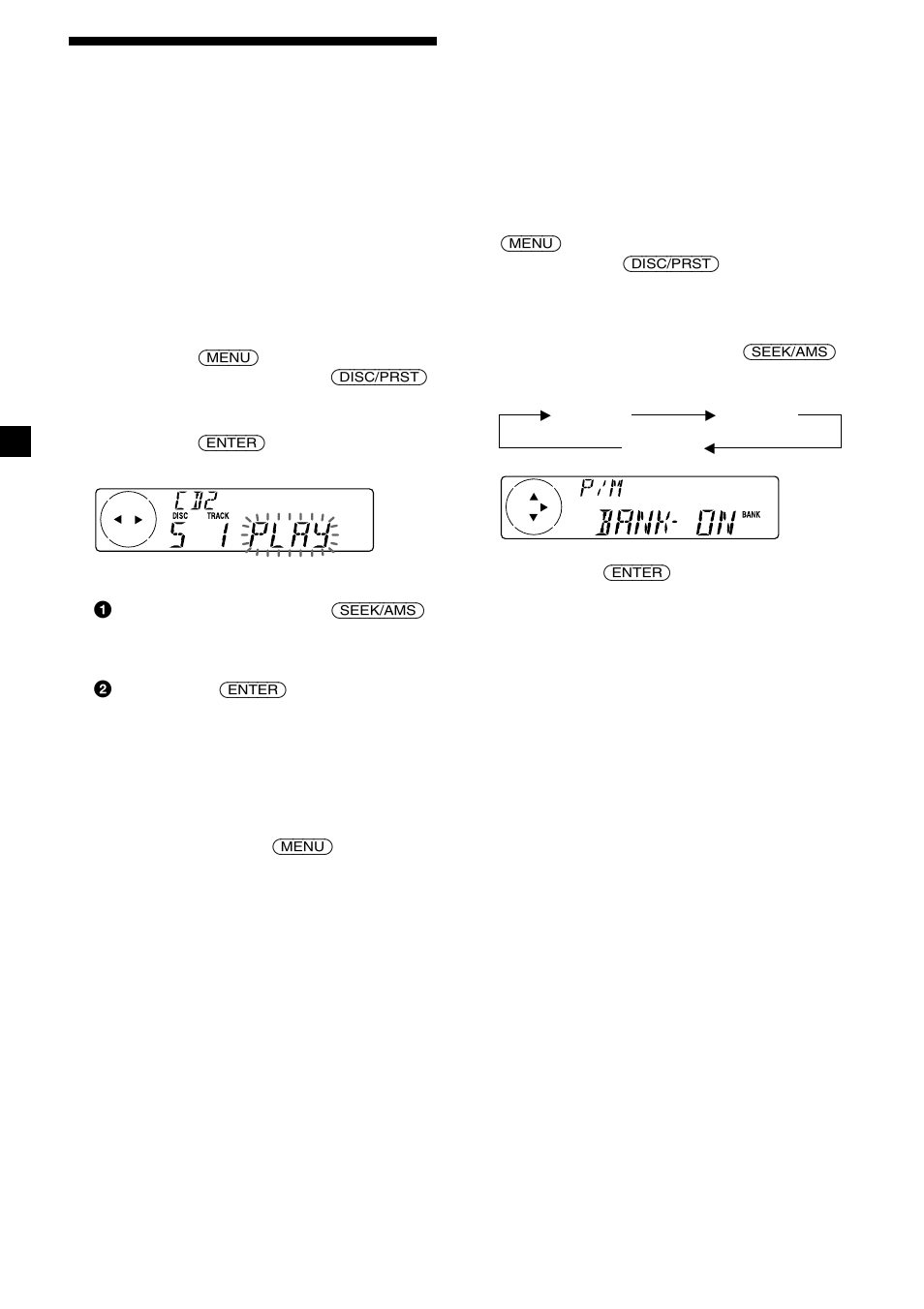 14 auswählen bestimmter titel für die wiedergabe | Sony MDX-CA580 User Manual | Page 44 / 152