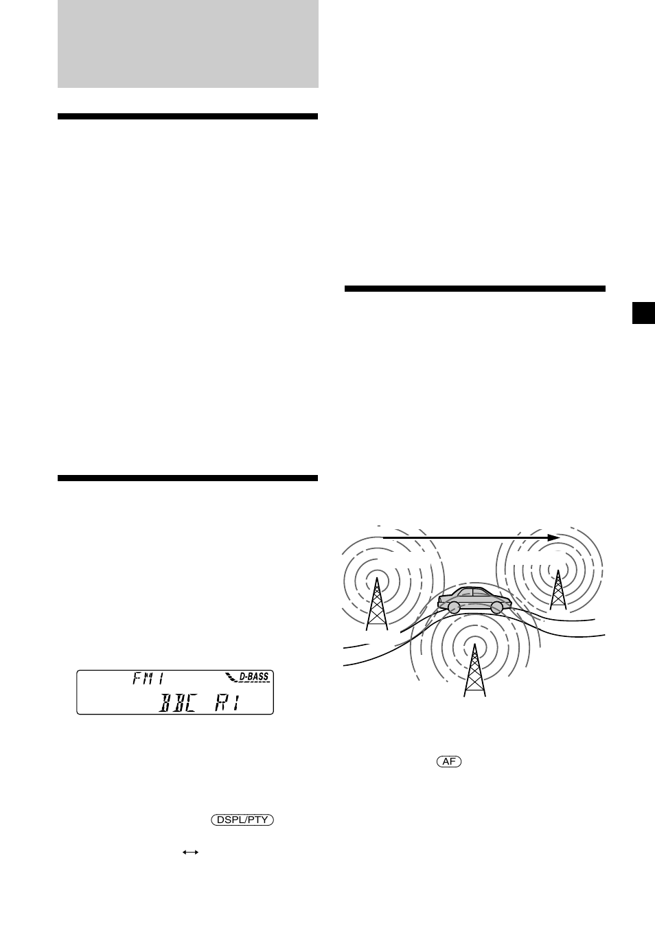 Überblick über die rds- funktion, Anzeigen des sendernamens, Automatisches neueinstellen eines senders | Sony MDX-CA580 User Manual | Page 47 / 152