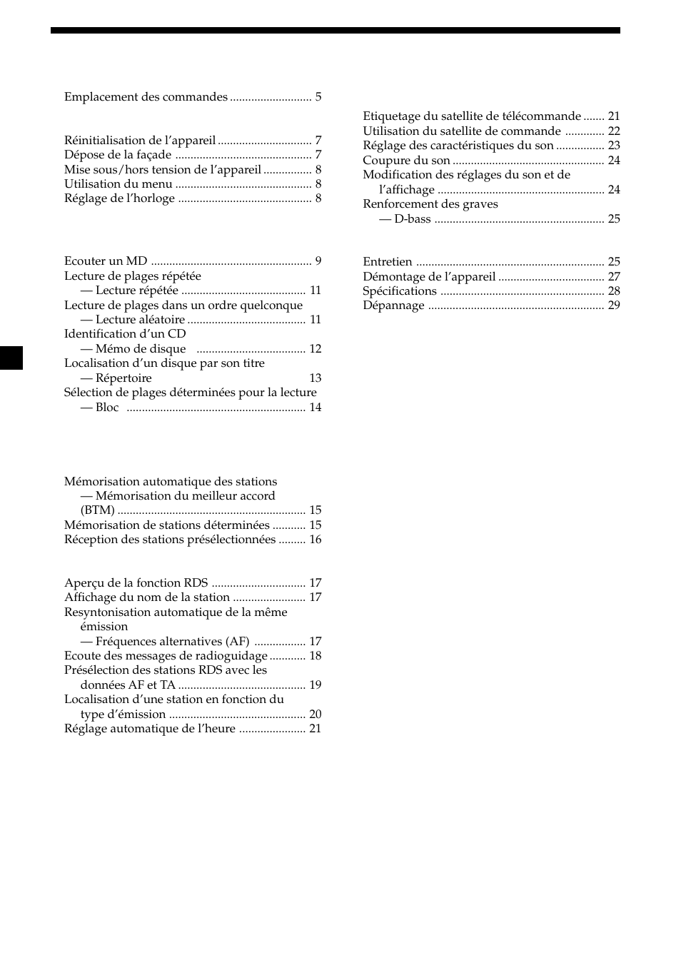 Sony MDX-CA580 User Manual | Page 64 / 152