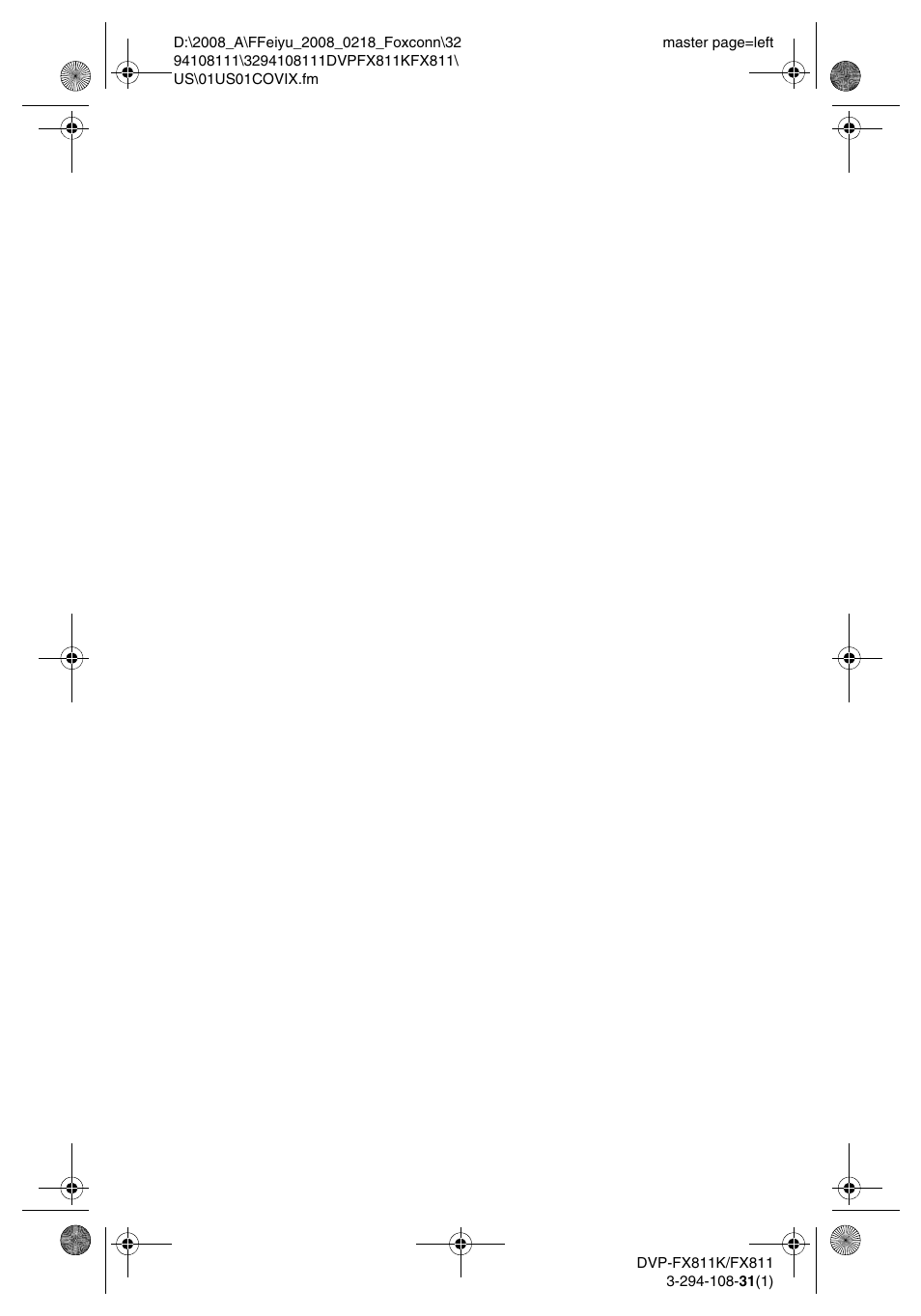 Sony DVP-FX811 User Manual | Page 58 / 60