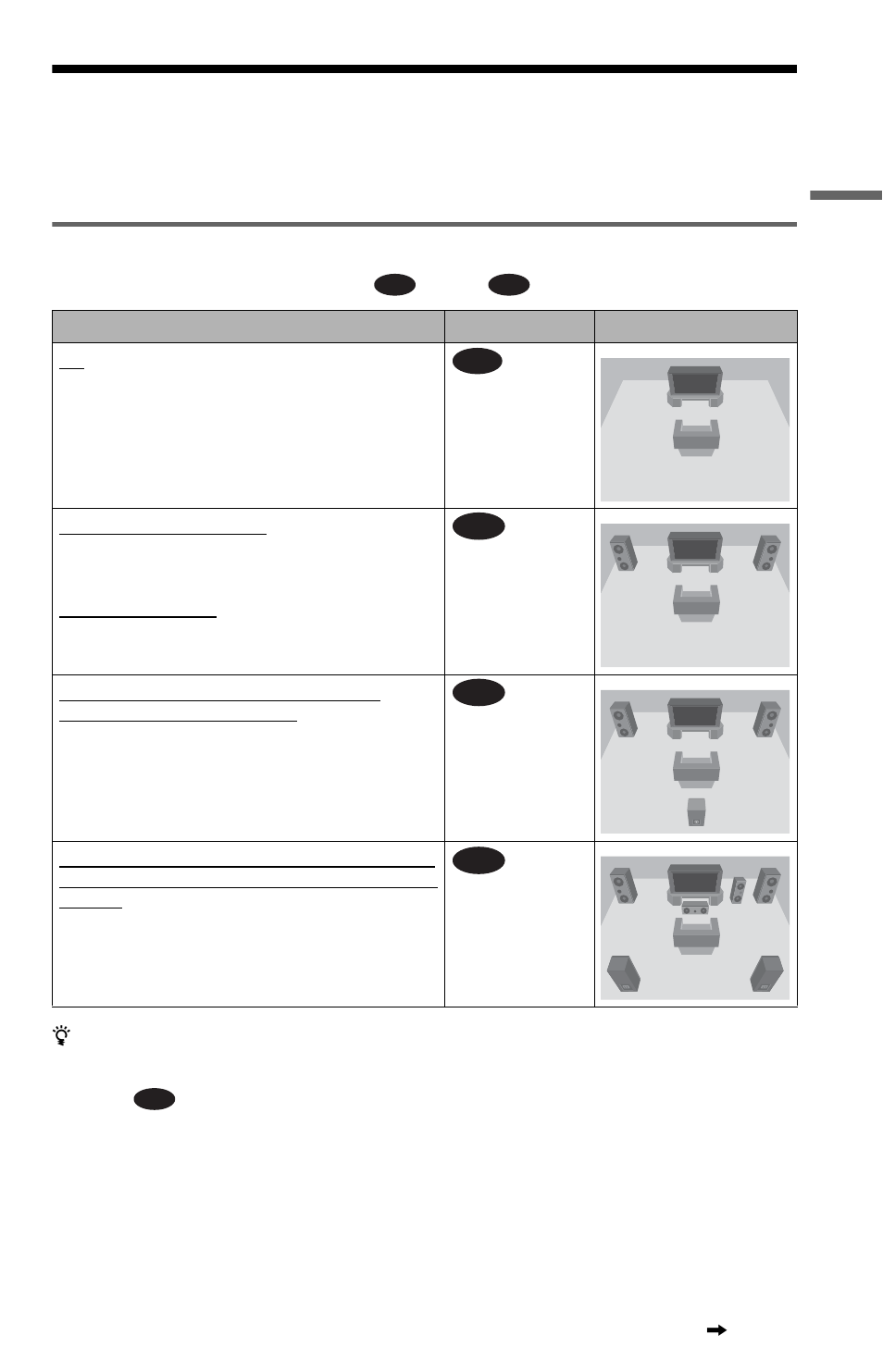 Step 4: connecting the audio cords, Select a connection | Sony DVP-LS755P User Manual | Page 19 / 84