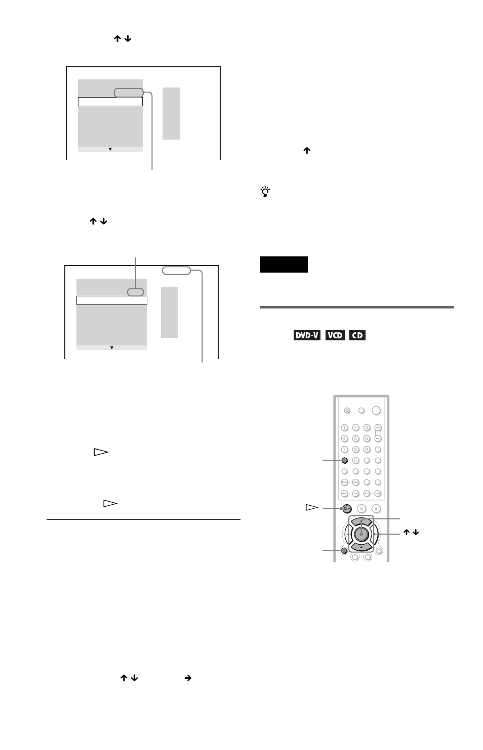 Playing in random order (shuffle play) | Sony DVP-LS755P User Manual | Page 34 / 84