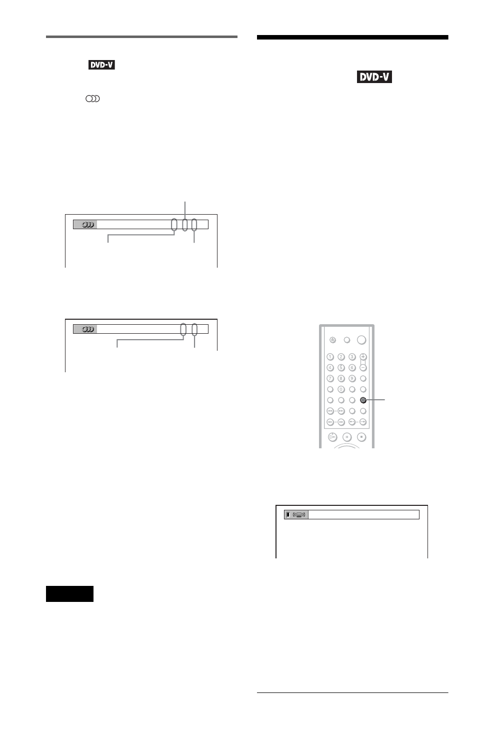 Tv virtual surround settings (tvs), Tv virtual surround settings (tvs, Tv virtual surround settings | Checking the audio signal format | Sony DVP-LS755P User Manual | Page 46 / 84