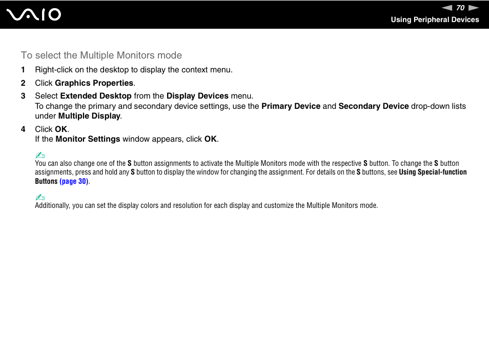 Sony VGN-FJ100 User Manual | Page 70 / 170