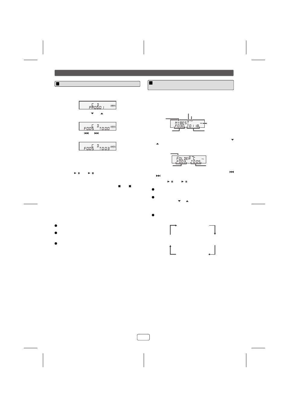 Listening to a cd or mp3/wma disc (continued) | Sony XL-DH259N User Manual | Page 8 / 16