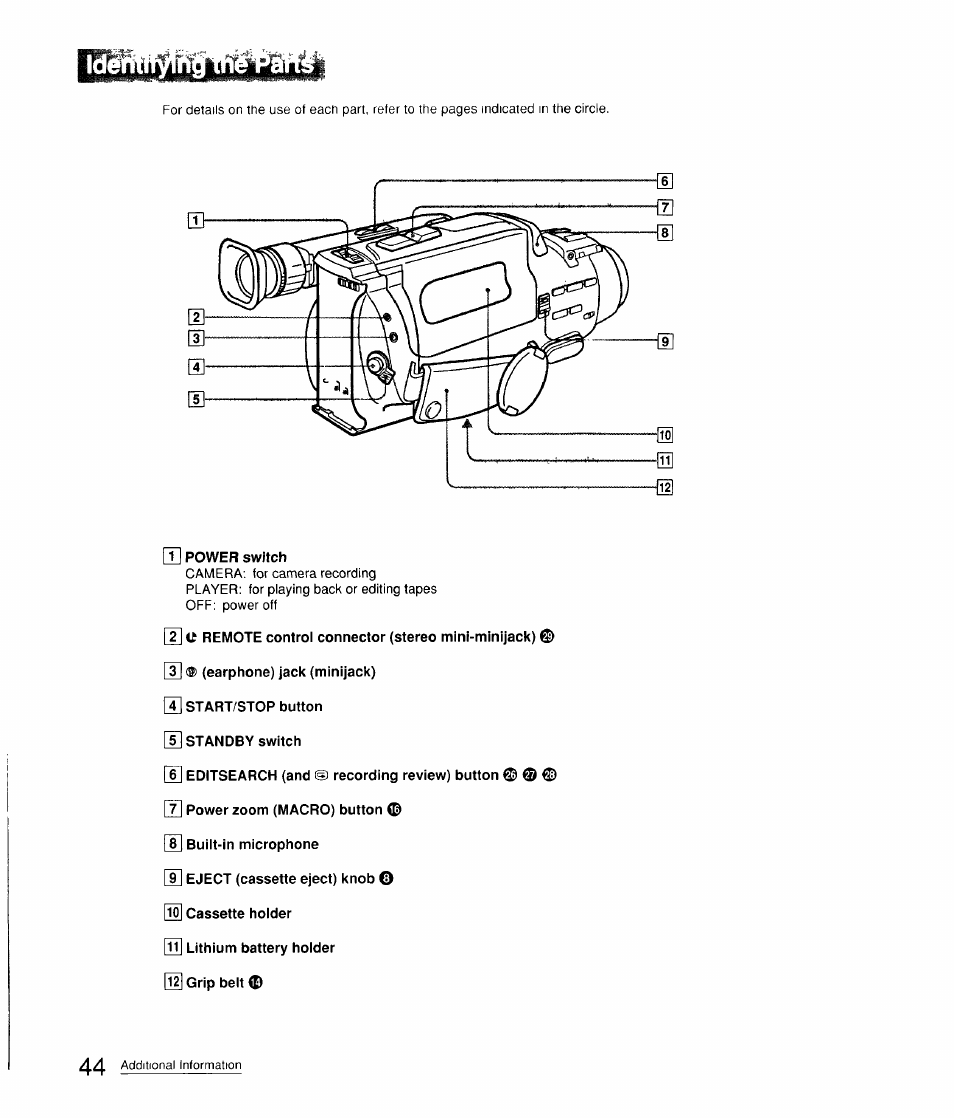 Sony CCD-FX310 User Manual | Page 44 / 52