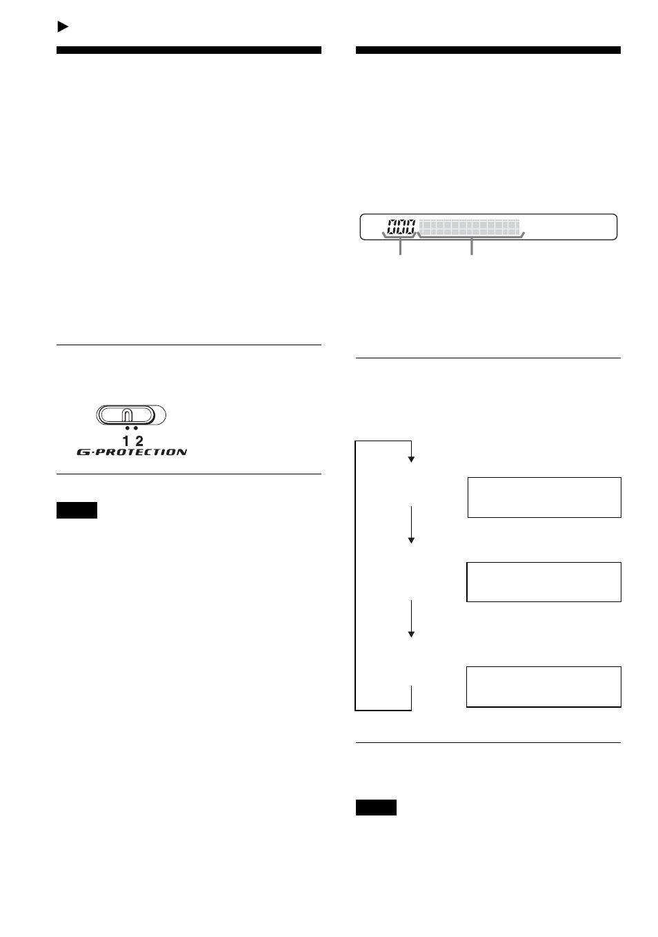 Available features, G-protection function, Displaying cd text information | Sony D-EJ985 User Manual | Page 14 / 32