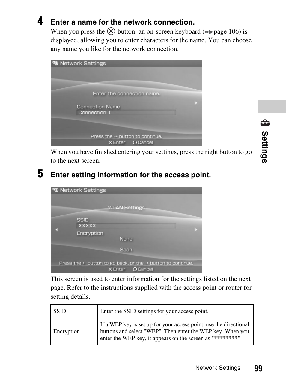 Sony PlayStation Portable PSP-1003 K User Manual | Page 99 / 132