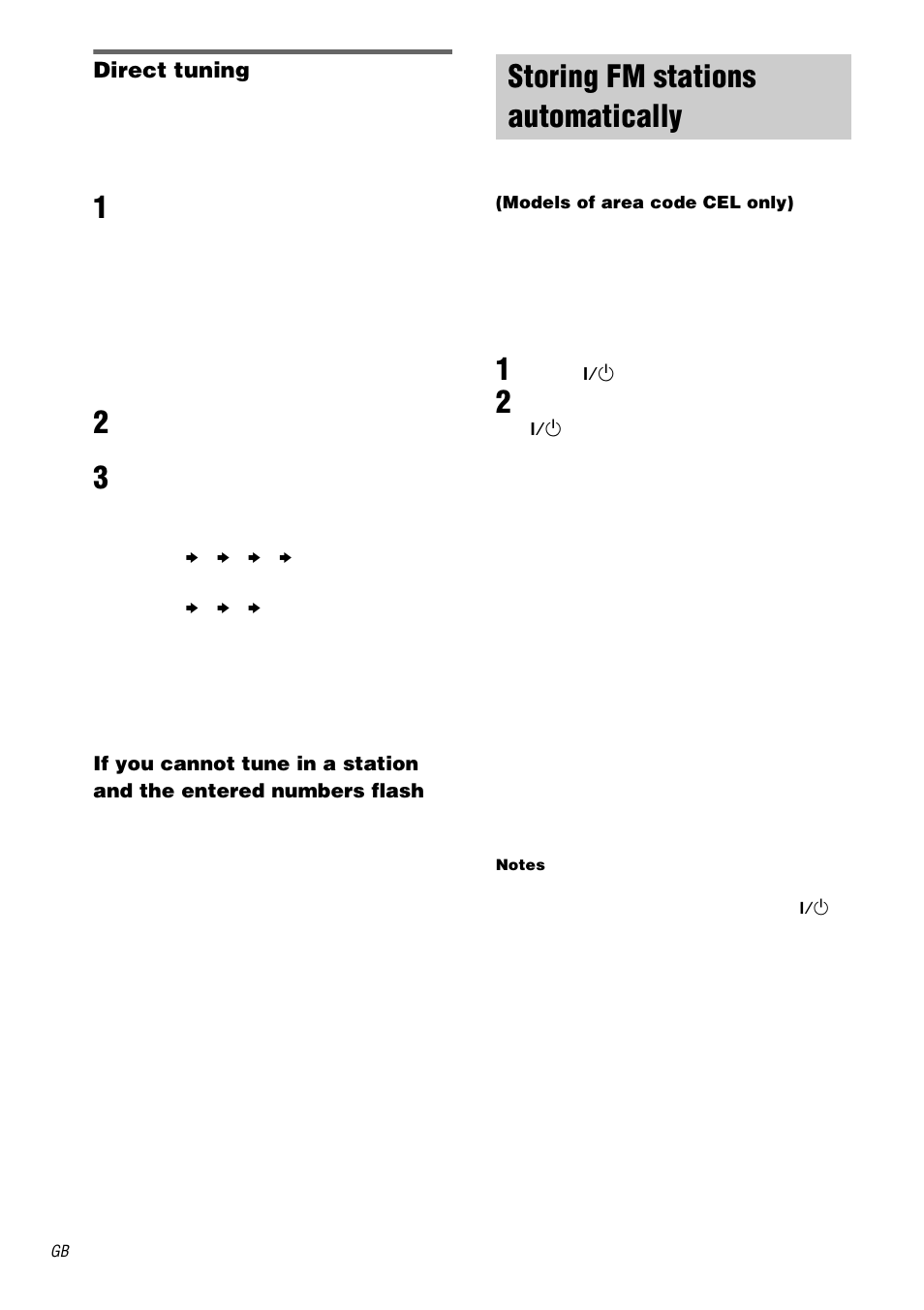 Storing fm stations automatically, Autobetical, Models of area code cel only) | Autobetical (models of area code cel only) | Sony STR-DB2000 User Manual | Page 26 / 60