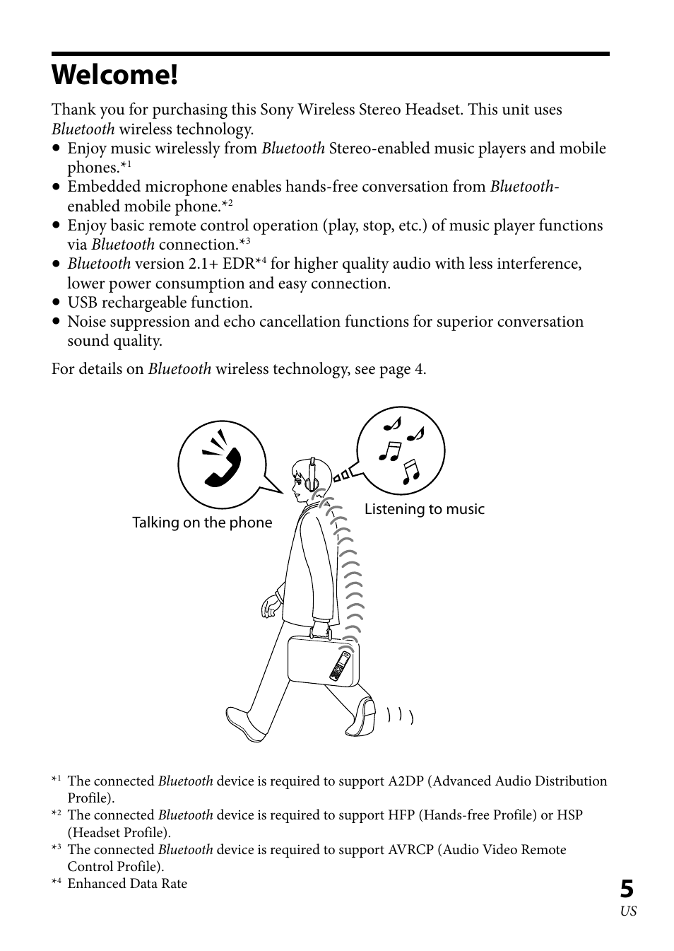 Welcome | Sony 4-130-181-52(1) User Manual | Page 5 / 56