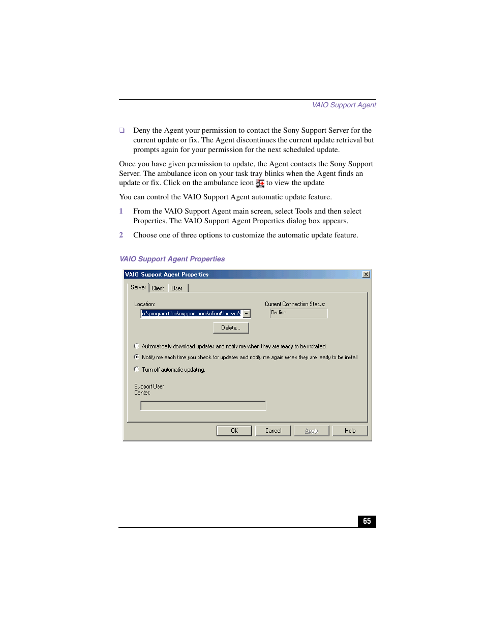 Sony PCV-J200 User Manual | Page 65 / 94