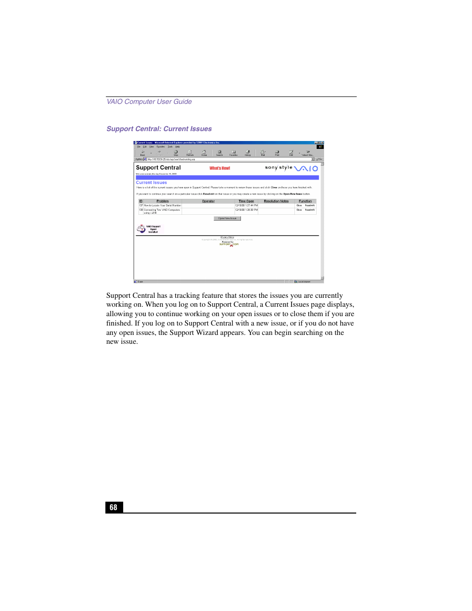 Sony PCV-J200 User Manual | Page 68 / 94