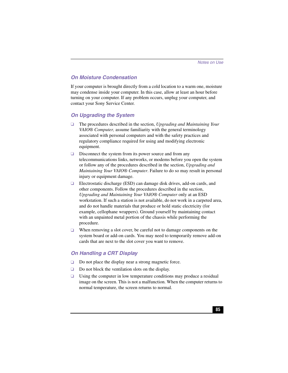 Sony PCV-J200 User Manual | Page 85 / 94