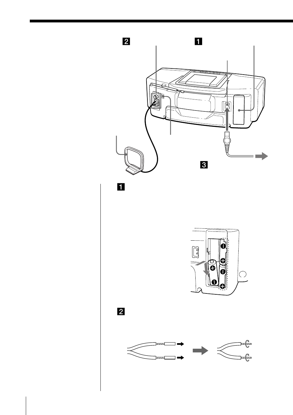 Preparación del sistema | Sony ZS-M50 User Manual | Page 136 / 156