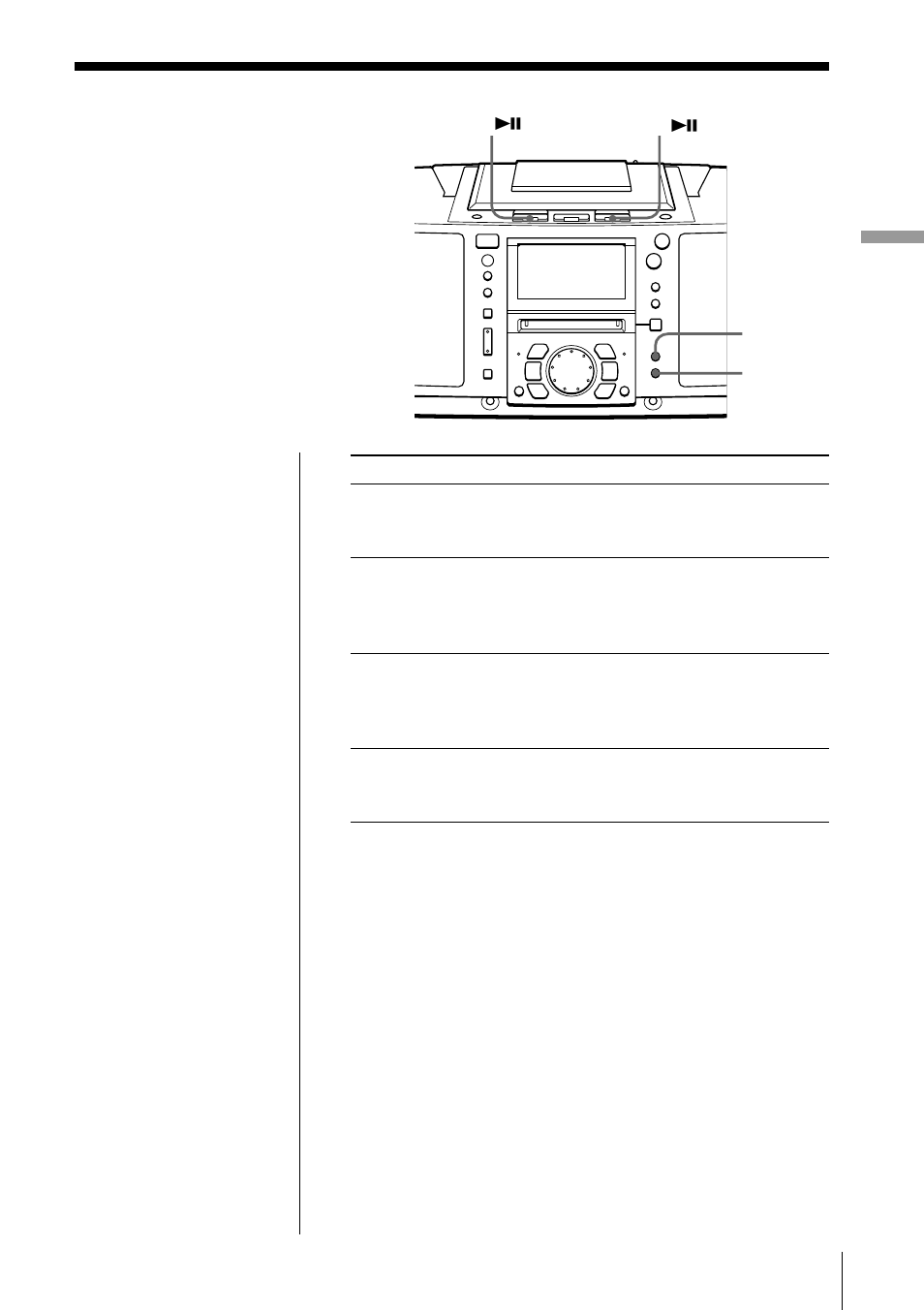 Playing tracks repeatedly | Sony ZS-M50 User Manual | Page 19 / 156