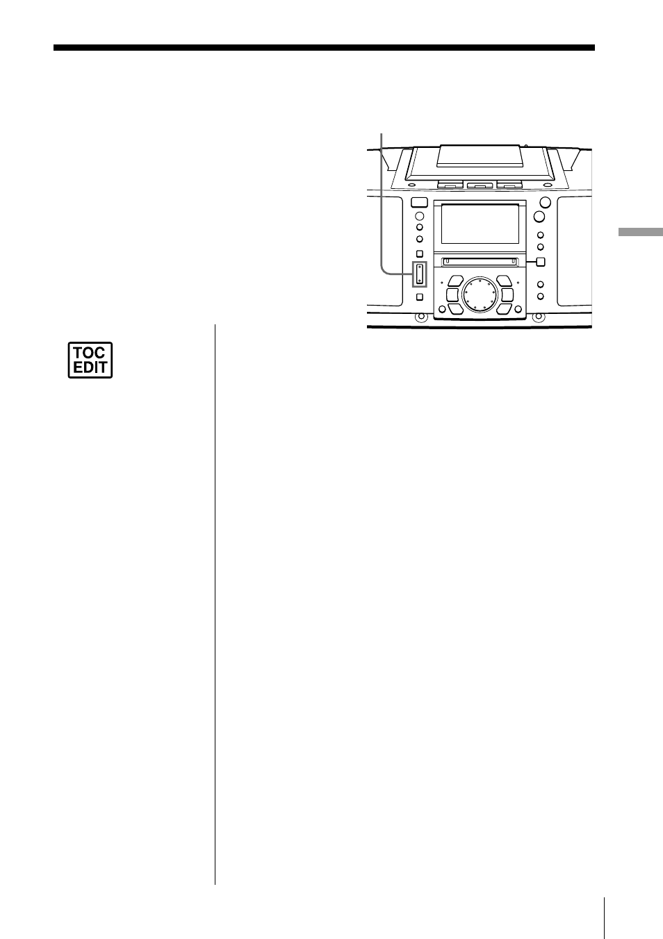 Recording the track you are listening to | Sony ZS-M50 User Manual | Page 33 / 156
