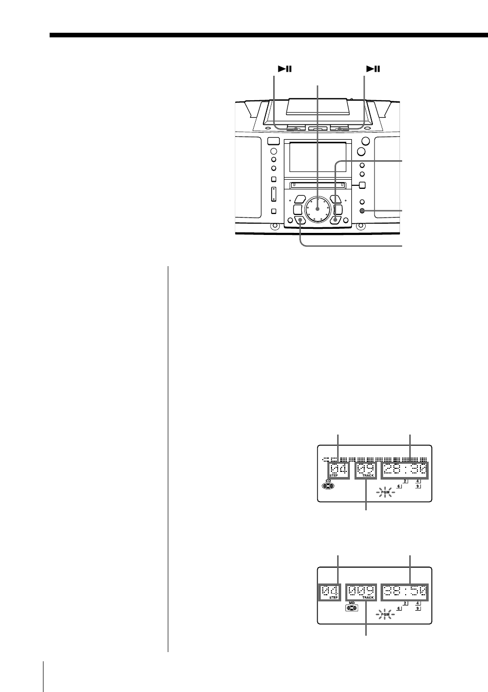 Creación de su propio programa | Sony ZS-M50 User Manual | Page 96 / 156