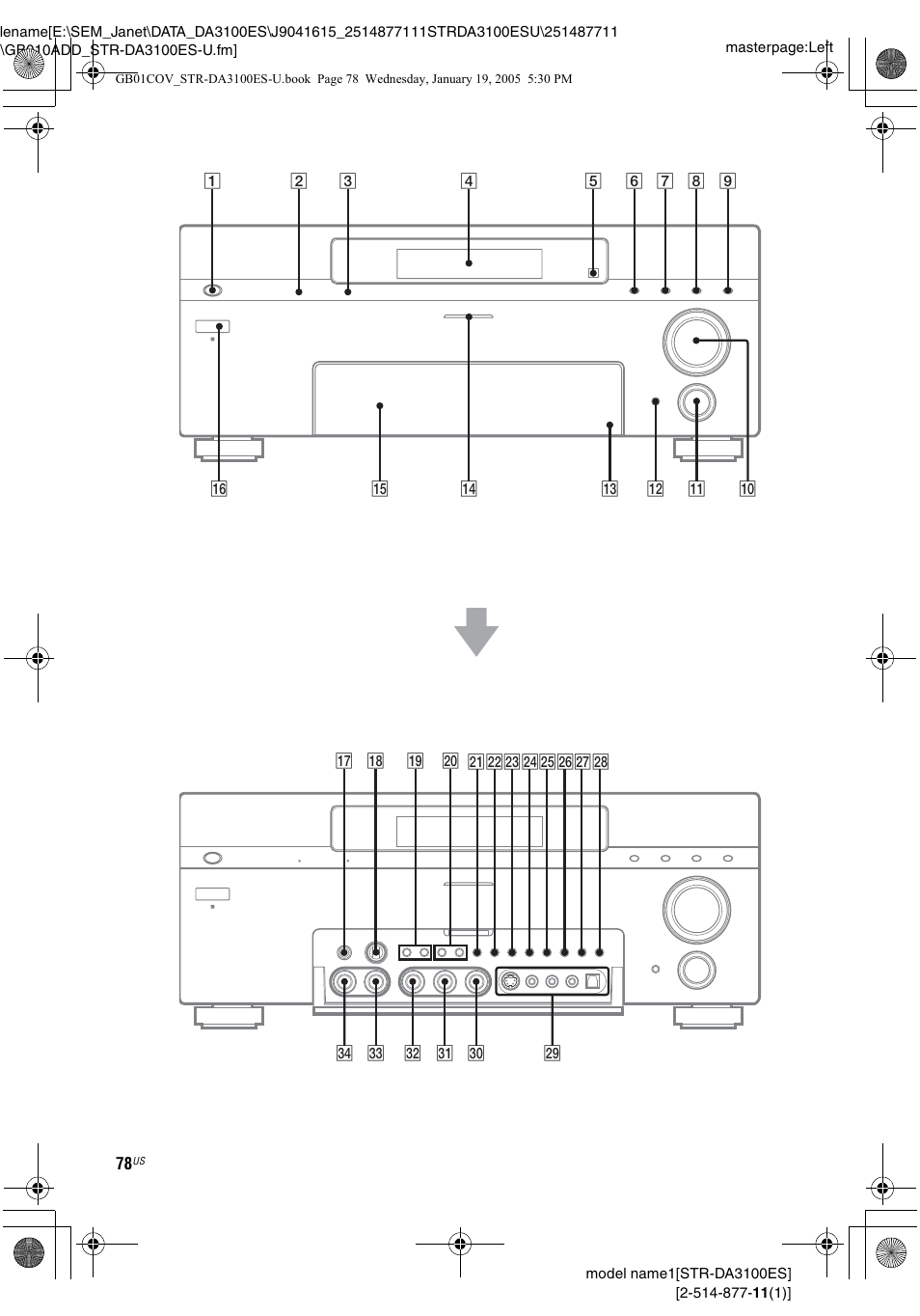 Sony STR-DA3100ES User Manual | Page 78 / 80