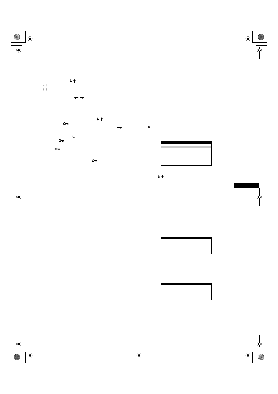 Changement de la position du menu, Verrouillage des commandes, Conseils et informations utiles (aide) | Resolution recommandee, Scintillements | Sony CPD-E400 User Manual | Page 29 / 52