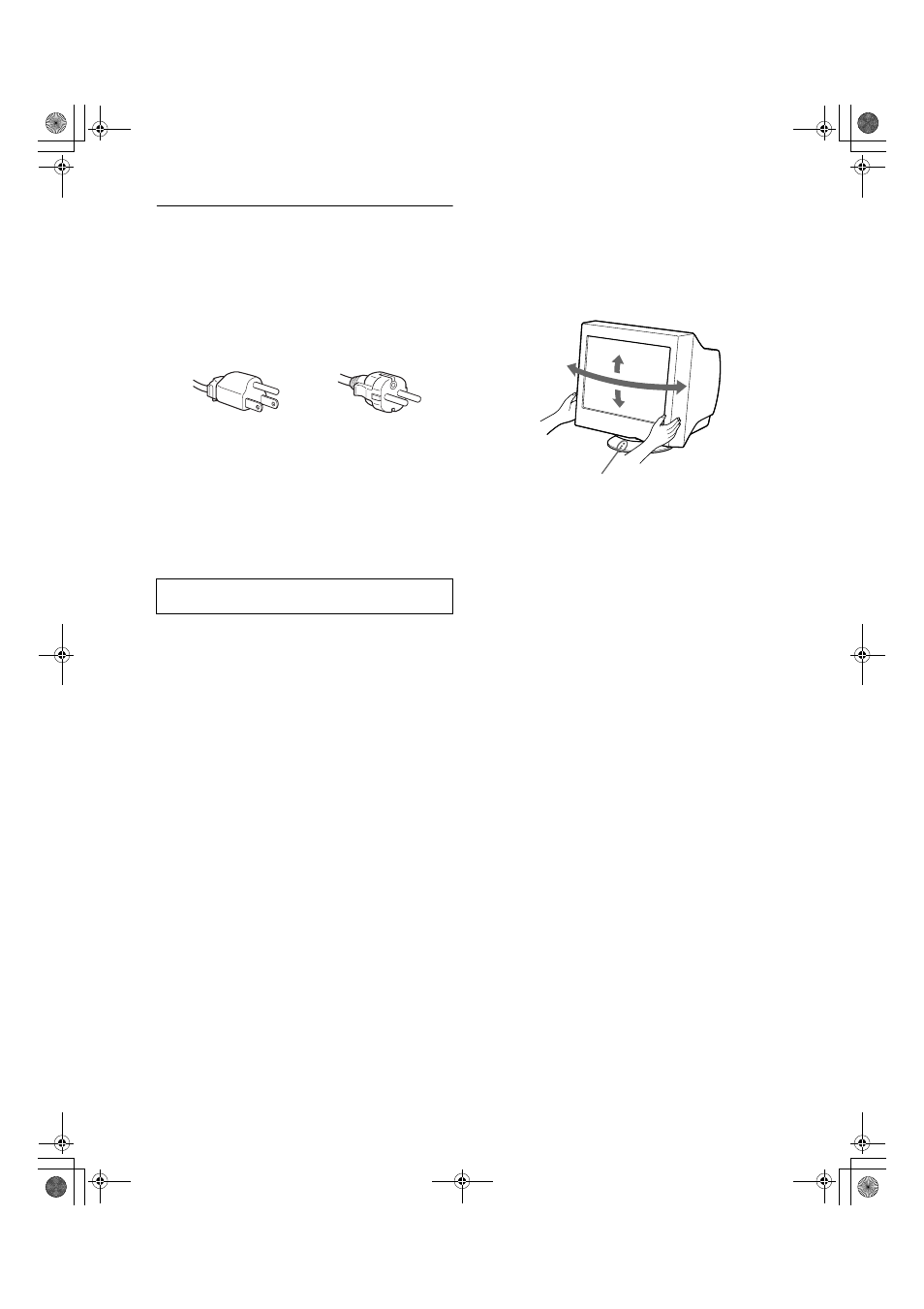 Precautions, Warning on power connections, Installation | Maintenance, Transportation, Use of the tilt-swivel | Sony CPD-E400 User Manual | Page 4 / 52