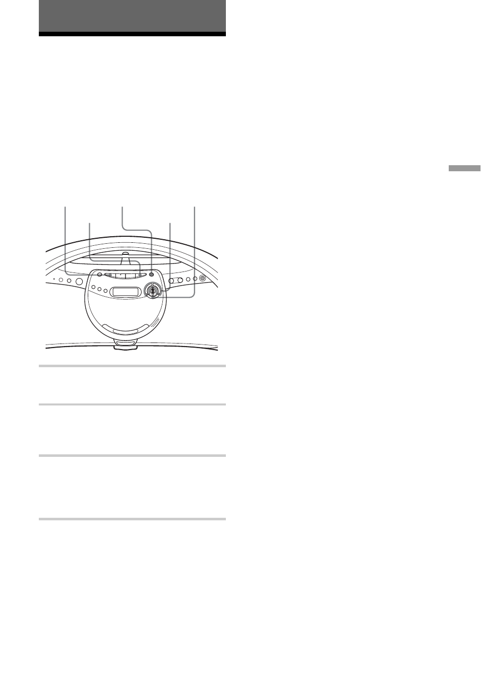 The radio, Presetting radio stations | Sony ZS-YN7L User Manual | Page 21 / 68