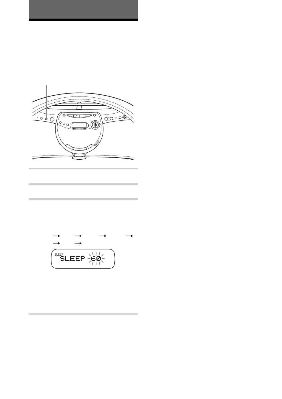 The timer, Falling asleep to music | Sony ZS-YN7L User Manual | Page 24 / 68