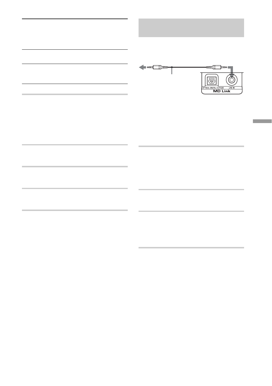 Listening to a tv, vcr or minidisc player/recorder | Sony ZS-YN7L User Manual | Page 27 / 68