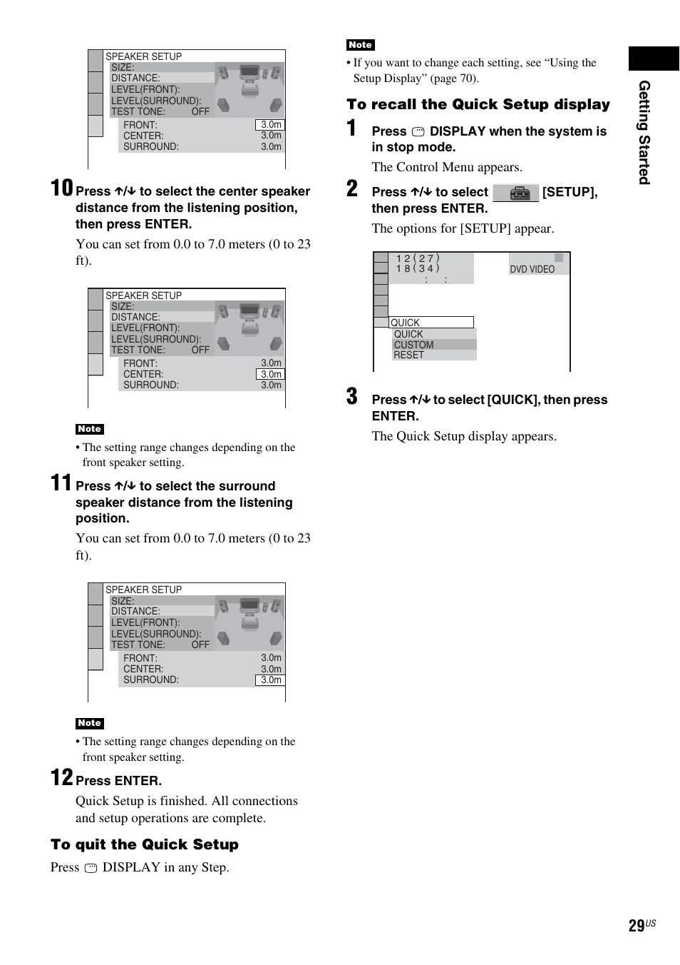 Sony DX250 User Manual | Page 29 / 96